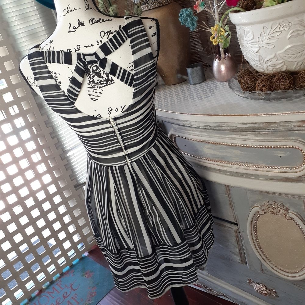 Striped Mini Dress